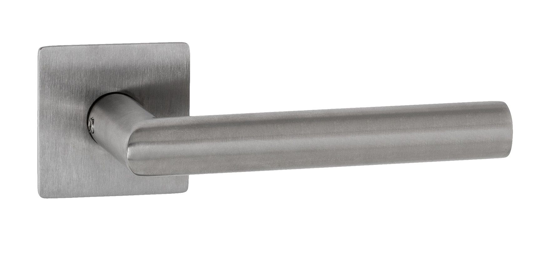 Flachrosettengarnitur "New York-FQ Magnetisch", Magnetische Flachrosette, Edelstahl matt